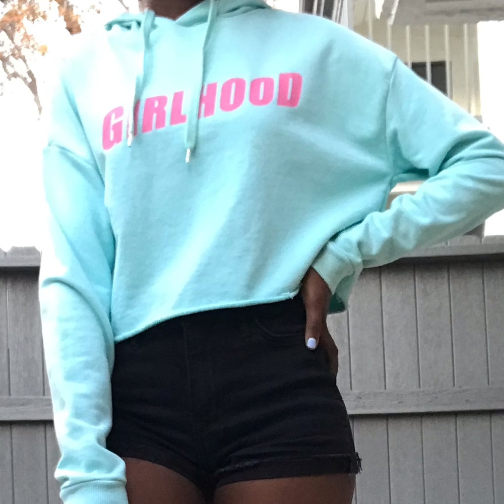 Cropped hoodie